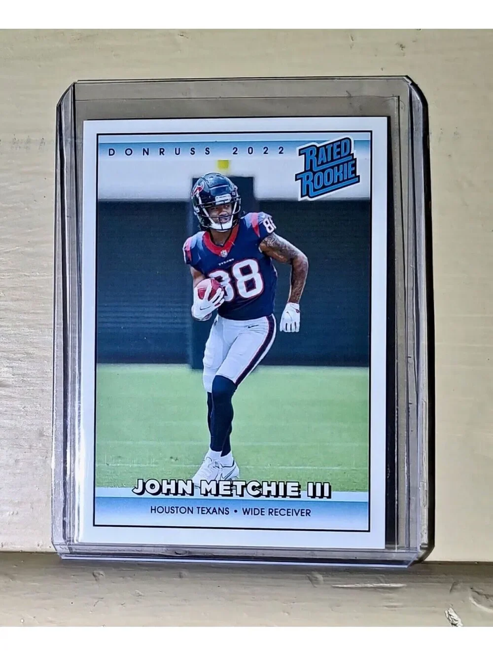John Metchie III 2022 NFL Panini #16 Rated Rookie Retro Football Card 1/4094